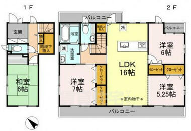 間取り：213143365184
