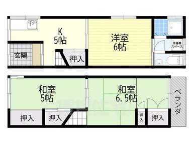 間取り：227103667626