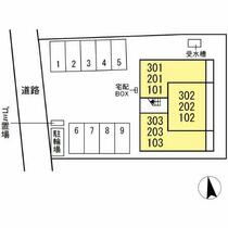 ルーチェ道後 301 ｜ 愛媛県松山市上市２丁目（賃貸アパート1LDK・2階・42.93㎡） その10