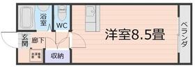 ＪＡウイング新屋敷 0207 ｜ 鹿児島県鹿児島市新屋敷町（賃貸マンション1R・2階・24.00㎡） その2