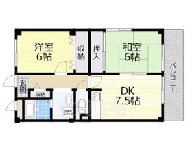 コンフォール  ｜ 大阪府大阪市淀川区加島１丁目（賃貸マンション2DK・3階・50.32㎡） その2