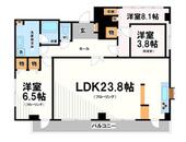 調布市若葉町２丁目&nbsp;3階建&nbsp;築34年のイメージ