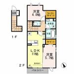 西多摩郡瑞穂町長岡１丁目&nbsp;2階建&nbsp;築11年のイメージ
