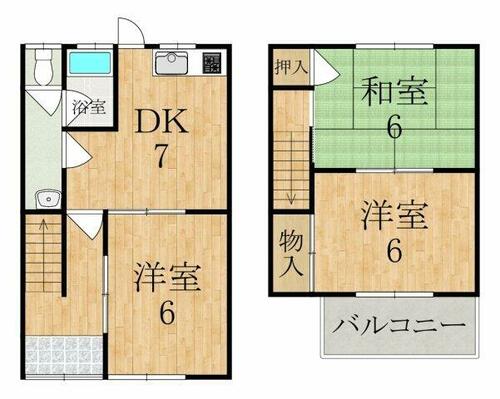 ヨシダハウスB_間取り_0