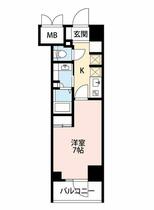 千葉県千葉市美浜区高洲１丁目（賃貸マンション1K・2階・25.11㎡） その2