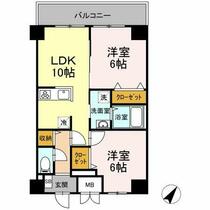 ＴＲＥ　ＬＵＣＥ横濱関内 203 ｜ 神奈川県横浜市中区長者町５丁目（賃貸マンション2LDK・2階・50.90㎡） その1