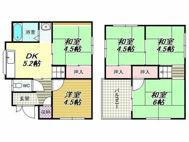 間取り：227104227358