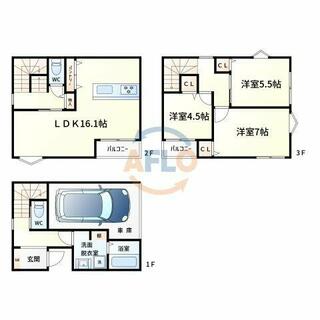 間取り：227101539317