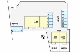 ラファエルＡ 102 ｜ 愛知県知多市八幡字池下（賃貸アパート2LDK・1階・56.80㎡） その16