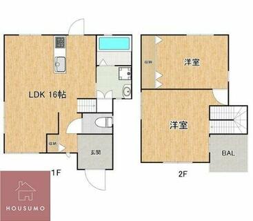 間取り：227103473489