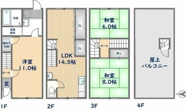 間取り：227101804357