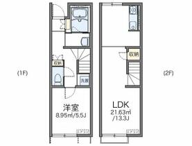 レオネクストＨＡＭＡＫＥＩ 104 ｜ 福岡県八女市鵜池（賃貸アパート1LDK・1階・46.94㎡） その2