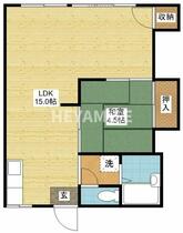 長崎県諫早市西小路町（賃貸アパート1LDK・1階・38.50㎡） その2