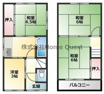 間取り：227101606594