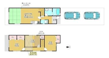 間取り：226077435591