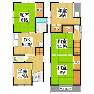 間取り：227104603285