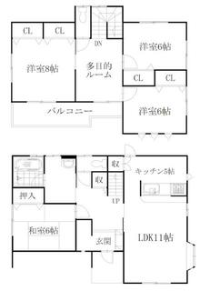 間取り：210004611788