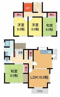 間取り：227100545312