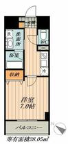 メイプル高横須賀 405 ｜ 愛知県東海市高横須賀町庭草（賃貸マンション1K・4階・28.05㎡） その2