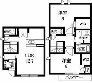 間取り：223040137979