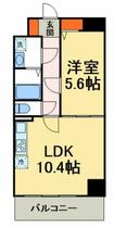 千葉県柏市旭町１丁目（賃貸マンション1LDK・4階・40.63㎡） その2