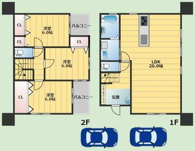 間取り：227103680905