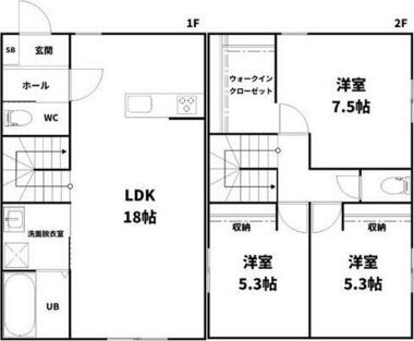 間取り：223039668042