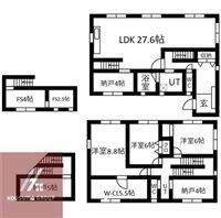 間取り：227100654683