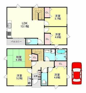 間取り：227100010723