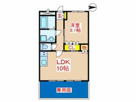 スモールガーデン巧  ｜ 鹿児島県霧島市隼人町姫城１丁目（賃貸マンション1LDK・1階・41.04㎡） その2