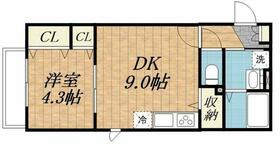 カーサ・マローネ 103 ｜ 埼玉県さいたま市中央区下落合５丁目（賃貸アパート1DK・1階・33.80㎡） その2