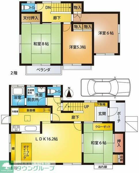 detached 埼玉県比企郡鳩山町鳩ヶ丘５丁目
地図を見る