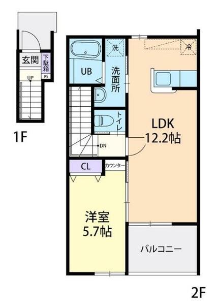 apartment 茨城県つくば市研究学園５丁目５－１３ ファースト・ラフィーネ・学園１Ｆ