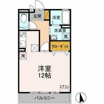 千葉県柏市豊四季（賃貸アパート1R・1階・33.39㎡） その2