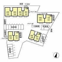 サンライズヒル　Ｃ 201 ｜ 埼玉県上尾市大字瓦葺（賃貸アパート2LDK・2階・55.44㎡） その4