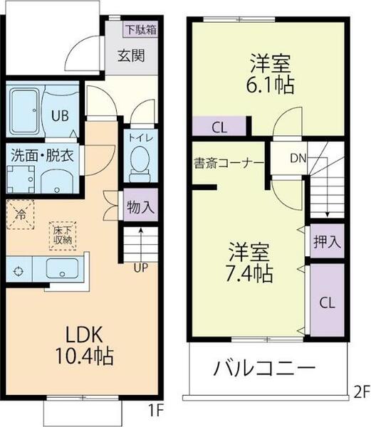 apartment 茨城県つくば市研究学園５丁目５－１３ ファースト・ラフィーネ・学園１Ｆ