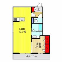 グランディールＫＡＷＡＧＵＣＨＩ  ｜ 埼玉県川口市三ツ和１丁目（賃貸アパート1LDK・2階・40.71㎡） その2