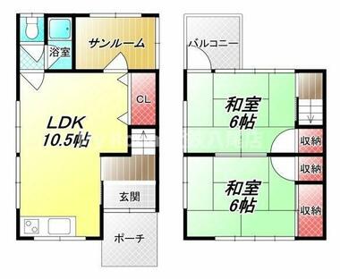 間取り：227103499781