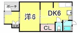 東尻池５丁目アパート  ｜ 兵庫県神戸市長田区東尻池町５丁目（賃貸アパート1LDK・1階・37.17㎡） その2