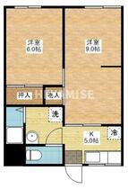 栄隆ハウス 101 ｜ 長崎県西彼杵郡長与町嬉里郷（賃貸アパート2K・1階・38.00㎡） その2