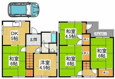 間取り：227104564588