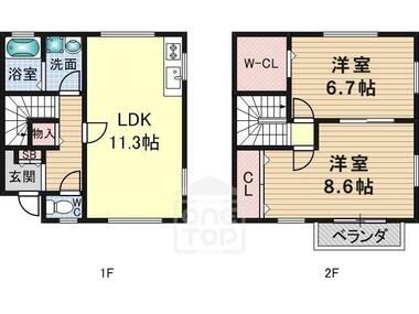 間取り：227102689681