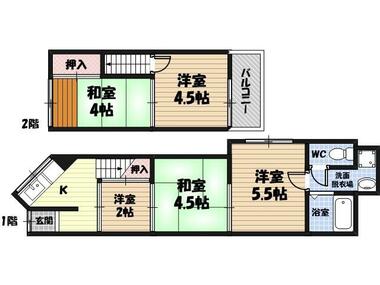 間取り：227101384688