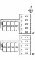 レオパレス岩井川 105 ｜ 福岡県久留米市御井町（賃貸アパート1K・1階・23.18㎡） その4