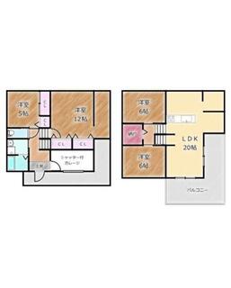 間取り：227101420860