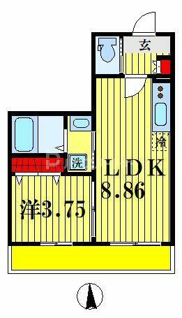 同じ建物の物件間取り写真 - ID:212046788175