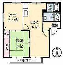 フレグランスＫＯＺＡＩ　Ａ棟 101 ｜ 香川県高松市多肥下町（賃貸アパート2LDK・1階・58.84㎡） その2