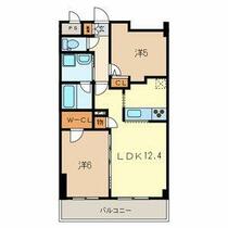 ＣＵＢＥ  ｜ 埼玉県川口市東川口４丁目（賃貸マンション2LDK・1階・52.35㎡） その2