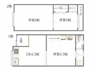 間取り：227103657796