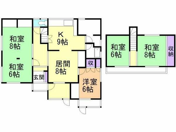 detached 北海道登別市登別東町４丁目
地図を見る